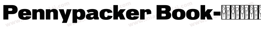Pennypacker Book字体转换